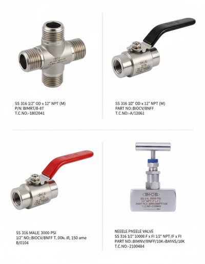 Valves, Pipes & Fittings